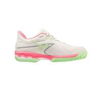 MIZUNO Scarpe WAVE EXCEED LIGHT Padel Donna - UK 4.5 - NIMBUSCLOUD/HIGH-VIS PINK/P.GREEN