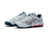 Mizuno Wave Exceed Light Ac, Scarpe da tennis Uomo, Wht Cherrytom Maroccanb, 44 EU