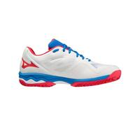 Mizuno Wave Exceed Light Padel, Scarpe da Uomo, White/OperaRed/Peace Blue, 40,5 EU, White Operared Peace Blue, 40.5 EU