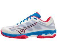 Mizuno Wave Exceed Light Padel, Scarpe da Uomo, White/OperaRed/Peace Blue, 41 EU, White Operared Peace Blue, 41 EU