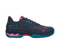 Mizuno Scarpa da padel Wave Exceed Light Donna Blu scuro/Lilla Taglia 40,5