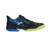 Mizuno Wave Exceed Tour 5 CC, Scarpe da Tennis, Total Eclipse/NeoLime/Super Sonic, 45 EU