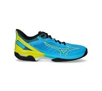 Scarpe da tennis da uomo Mizuno Wave Exceed Tour 5 CC - Blu, Nero, Verde 45