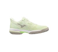 Mizuno Wave Exceed Tour 5cc (W), Scarpe da Tennis Donna, Ambrosia Silver Techno Green, 38.5 EU