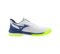 Mizuno WAVE EXCEED TOUR 7 CC Scarpe unisex adulto, Bianco/Blu abbagliante/giallo fulmine, 44 EU