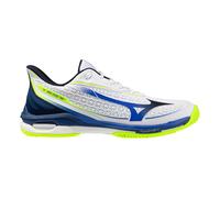 Mizuno WAVE EXCEED TOUR 7 AC Scarpe da tennis Bianco/Dazzling Blu/Lightning Giallo Donna/Uomo Taglia46