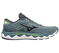 Mizuno Wave Horizon 6, Scarpe da Running Uomo, Smoke Blue/Ebony/NeoLime, 42.5 EU