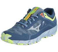 Mizuno Wave Ibuki 3, Scarpe Running Donna, VIndigo/SubduedB/NeoLime, 39 EU