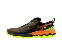 Mizuno WAVE IBUKI 5 Scarpe da corsa Grape Leaf/Exotic Arancione/Lemon Tonic Uomo Taglia42