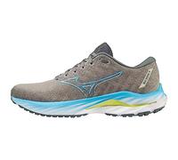 Mizuno Wave Inspire 19, Corsa Uomo, Ggray Jblue Bolt2neon, 44.5 EU