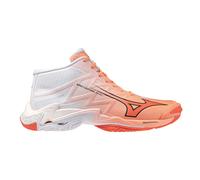 Mizuno Wave Lightning Elite Mid Flamingo Coral/Lava Orange/White 40.5 Arancione