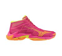 Mizuno Wave Lightning Elite Mid Pink Tetra/Fortune Yellow/Light Orange 40.5