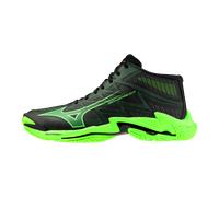 Mizuno WAVE LIGHTNING ELITE MID Scarpe da pallavolo Nero/Glowing Apple/Mandarin Arancione Donna/Uomo Taglia38,5