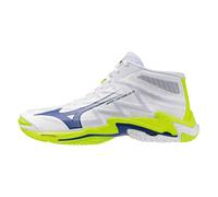 Mizuno Wave Lightning Elite Mid White/Lightning Yellow/Dazzling Blue 43 Bianco