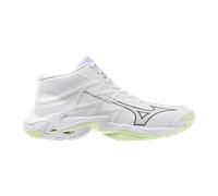 Mizuno Wave Lightning Elite Mid White/Balsam Green/Ambrosia da Donna 40 Bianco
