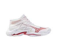 Mizuno Wave Lightning Elite Mid White/Rose Elegance/Lava Falls da Donna 43 Bianco