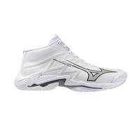 Mizuno Wave Lightning Elite Mid White/Ultimate Gray/Black 46 Bianco