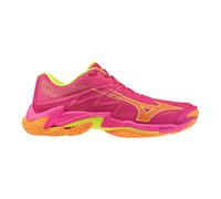 Mizuno Wave Lightning Elite Pink Tetra/Fortune Yellow/Light Orange 40.5 Fuxia