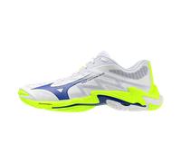 Mizuno WAVE LIGHTNING ELITE Scarpe da pallavolo Bianco/Lightning Giallo/Dazzling Blu Donna/Uomo Taglia46,5