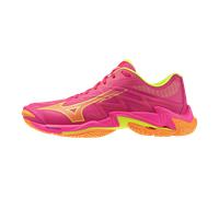 Mizuno WAVE LIGHTNING ELITE Scarpe da pallavolo Rosa Tetra/Fortune Giallo/Light Arancione Donna/Uomo Taglia38,5