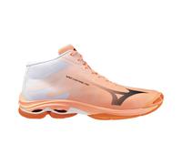 Mizuno Wave Lightning Pro Mid Flamingo Coral/Carbon/White 46.5 Arancione