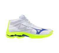 Mizuno Wave Lightning Pro Mid White/Lightning Yellow/Dazzling Blue 42 Bianco