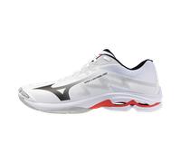 Mizuno WAVE LIGHTNING PRO Scarpe da pallavolo Bianco/Nero/Fiery Rosso Donna/Uomo Taglia40,5