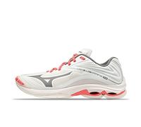 Mizuno Wave Lightning Z6, Sneaker Donna, Snowwhite Qshade Coralf, 39 EU
