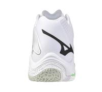 Mizuno Wave Lightning Z8 Mid White/Black/FrozenEmerald 38 Bianco