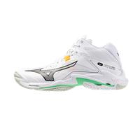 Mizuno WAVE LIGHTNING Z8 MID Scarpe da pallavolo Bianco/Nero/Frozen Emerald Donna/Uomo Taglia38,5