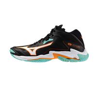 Mizuno WAVE LIGHTNING Z8 MID Scarpe da pallavolo Nero/Tangelo/Ice Verde Donna/Uomo Taglia40