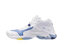 Mizuno Wave Lightning Z8 Mid White/BellwetherBlue/B.AirBlue da Uomo 48.5 Bianco
