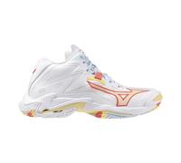 Mizuno Wave Lightning Z8 Mid White/CalypsoCoral/PaleBanana 43 Bianco