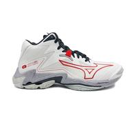 Mizuno Wave Lightning Z8 Mid White/Salsa/Black 47 Bianco