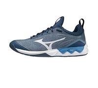 Mizuno Wave Luminous 2, Scarpe da pallavolo Unisex-Adulto, Bluejasper Bianco Scuro, 37 EU