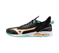 Mizuno WAVE MIRAGE 5 Scarpe da pallamano Nero/Tangelo/Ice Verde Donna/Uomo Taglia45