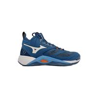 Mizuno Wave Momentum 2 Mid Navy Blue 50 Blu