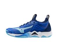 Mizuno WAVE MOMENTUM 3 Scarpe da korfball Mugen blue/white/estate blue Donna/Uomo Taglia50