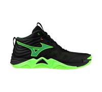 Mizuno Wave Momentum Elite Mid Black/Glowing Apple/Mandarin 43 Nero