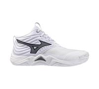 Mizuno Wave Momentum Elite Mid White/Metallic Gray/Black 40 Bianco