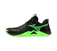 Mizuno WAVE MOMENTUM ELITE Scarpe da pallavolo Nero/Glowing Apple/Mandarin O Donna/Uomo Taglia42,5