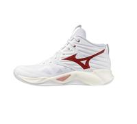 Mizuno Wave Momentum Pro Mid White/Rose Elegance/Lava Falls 38 Bianco