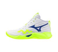 Mizuno Scarpe da pallavolo Wave Momentum Pro Mid Bianco/Lightning Giallo/Dazzlin Uomo Taglia 42
