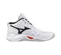 Mizuno Wave Momentum Pro Mid White/Black/Fiery Red 42.5 Bianco
