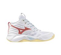 Mizuno Wave Momentum Pro Mid White/CalypsoCoral/PaleBanana 39 Bianco