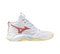 Mizuno Wave Momentum Pro Mid White/CalypsoCoral/PaleBanana da Donna 42 Bianco