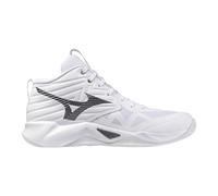Mizuno Wave Momentum Pro Mid White/Metallic Gray/Black 43 Bianco