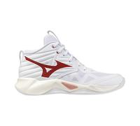 Mizuno Wave Momentum Pro Mid White/Rose Elegance/Lava Falls 37 Bianco