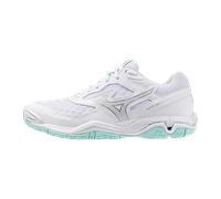 Mizuno Wave Phantom 3 AW25 - Scarpe da ginnastica da donna, Tinta bianca e blu, 38.5 EU