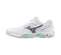 Mizuno WAVE PHANTOM 3 Scarpe da pallamano Bianco/Nero/Frozen Emerald Donna/Uomo Taglia43